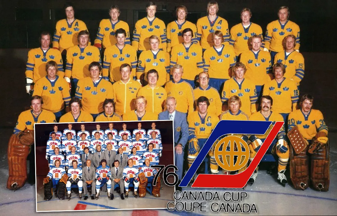 Sverige-Finland Canada Cup 1976.