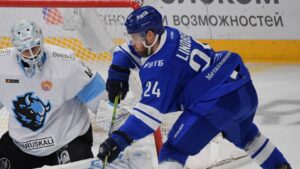 Tre poäng av Oscar Lindberg i Dynamo Moskvas KHL-premiär