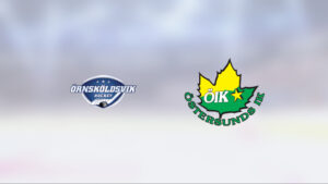 Östersund IK avgjorde tät match mot Örnsköldsvik Hockey i tredje perioden