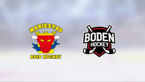 Mariestad vann mot Bodens HF i första matchen