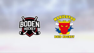 Mariestad avgjorde matchserien mot Bodens HF