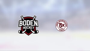 Bodens HF vann med 4-3 hemma mot Teg