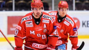 SHL-meriterade centern lämnar Modo