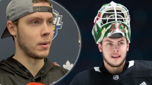 TV: Jesper Wallstedt närmar sig NHL-spel med Minnesota Wild