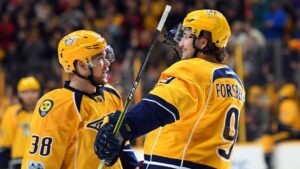 Forsberg tillbaka som målskytt i Predators storseger