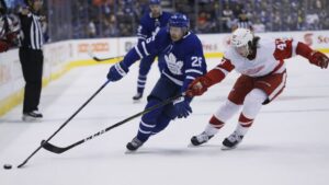 Pär Lindholm närmare NHL-tröja – sköt första målet för Toronto