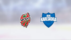 Modo vann toppmötet mot BIK Karlskoga med 2-1