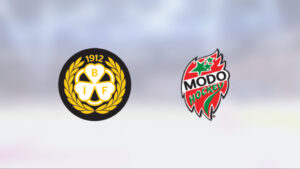 Förlustsviten bruten för Modo J20 – efter 2-0 mot Brynäs