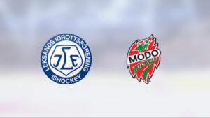 Modo J20 avgjorde tät match mot Leksand i tredje perioden