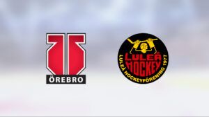 Äntligen seger för Örebro Hockey mot Luleå