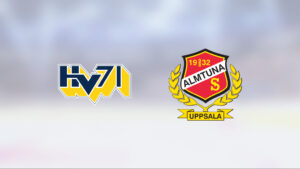 HV 71 vann mot Almtuna på hemmaplan