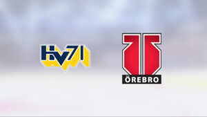 HV 71 vann mot Örebro Hockey – trots underläge