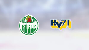 HV 71 ny serieledare efter seger mot Rögle