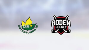 Östersunds IK vann mot IF Boden på hemmaplan