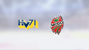 Modo Hockey vann och kvitterade mot HV 71