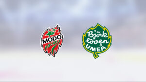 Modo Hockey fick en drömstart – vann mot Björklöven