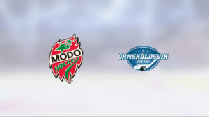 Modo Hockey J18 vann – efter Nils Petterssons hattrick