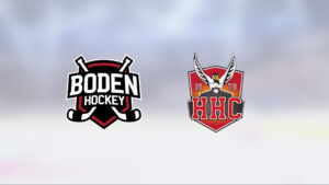 Hudiksvall Hockey segrare borta mot Bodens HF – Carl Westberg matchvinnare