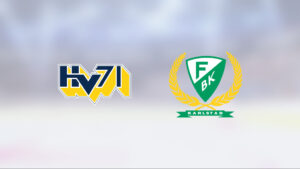 Erik Påhlsson i målform när HV 71 vann mot Färjestad