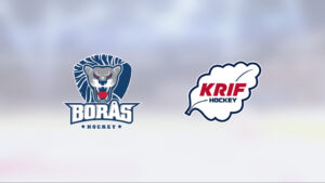 Borås avgjorde tät match mot KRIF i tredje perioden