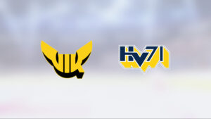 HV 71 vann mot VIK Hockey J20 borta – avgjorde i förlängningen
