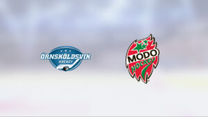 Förlustsviten bruten för Örnsköldsvik – efter 3-0 mot Modo Hockey J18