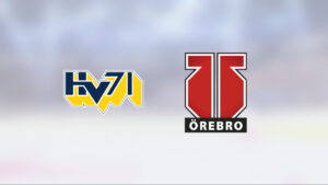 Örebro Hockey J18 vann med 3-2 borta mot HV 71