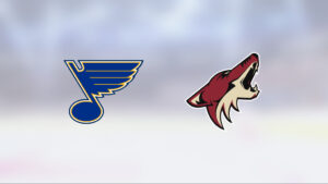 Seger för Arizona Coyotes borta mot St Louis