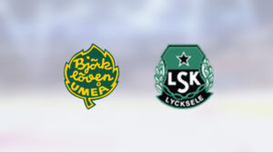 8-1 mot Lycksele innebär första segern för Björklöven J18