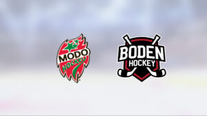 Modo Hockey J18 vände – med fem raka mål i andra perioden