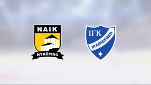 Tung seger för Mariefred i toppmatchen mot Nyköping