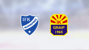 Mariefred ny serieledare efter 8-1 mot Graip