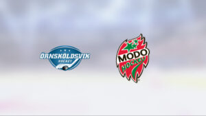 Modo Hockey J18 nollade Ö-vik Hockey J18 – vann med 4-0