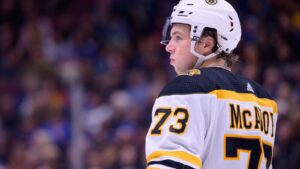 Charlie McAvoy närmar sig förlängning med Bruins