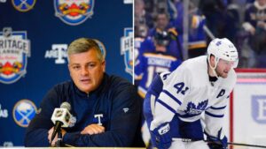 Morgan Rielly skadad – borta under längre tid