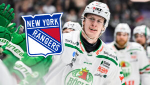 Adam Edström skriver NHL-kontrakt med New York Rangers