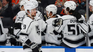 Adrian Kempe blev tvåmålsskytt mot Edmonton