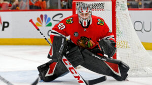 Arvid Söderblom flyttas upp till NHL av Chicago Blackhawks