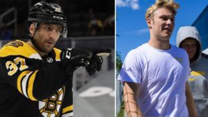 Patrice Bergerons hyllning till Lysell: “Definitivt en stor talang”