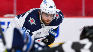 Blake Wheeler kan bli borta länge – efter krocken med lagkamraten