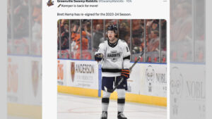 Brett Kemp klar för Greenville Swamp Rabbits