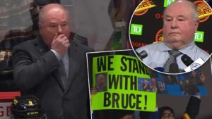 Bruce Boudreau rörd efter sista matchen i Vancouver