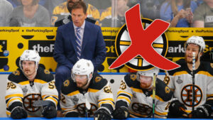 Boston Bruins sparkar Bruce Cassidy