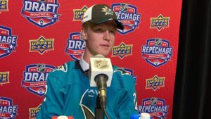 TV: Filip Bystedt draftad av San Jose Sharks