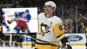 Sidney Crosby ut skadad – Rangers reducerar serien