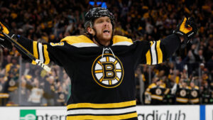 David Pastrnak nära drömgränsen – efter nya fullträffen