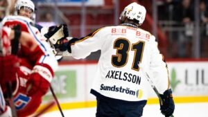 Dick Axelsson tremålskytt i Djurgårdens seger mot Timrå