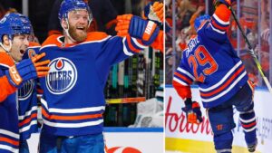 Ekholm och Draisaitl ledde Edmonton till slutspelsplats