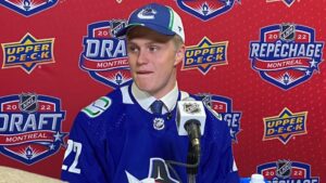 TV: Elias Pettersson draftad av Vancouver Canucks