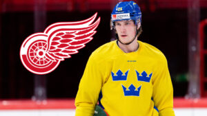 Elmer Söderblom skriver NHL-kontrakt med Detroit Red Wings